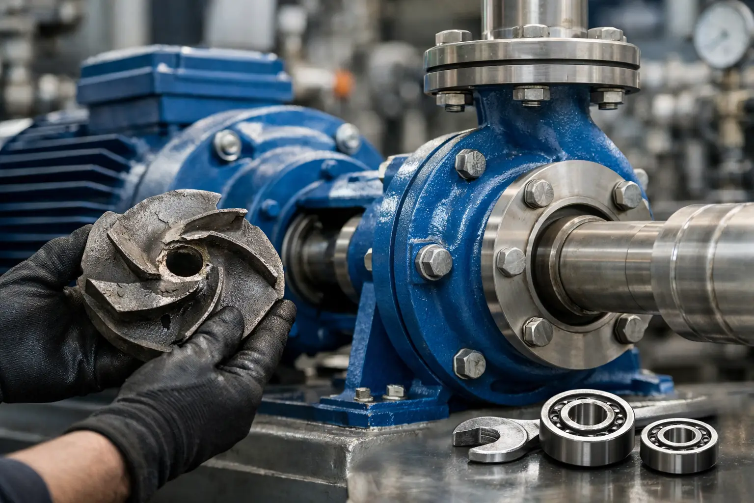 7 fallas en bombas centrífugas y su prevención