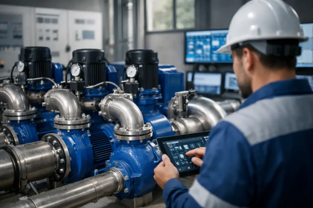 Automatización de estaciones de bombeo