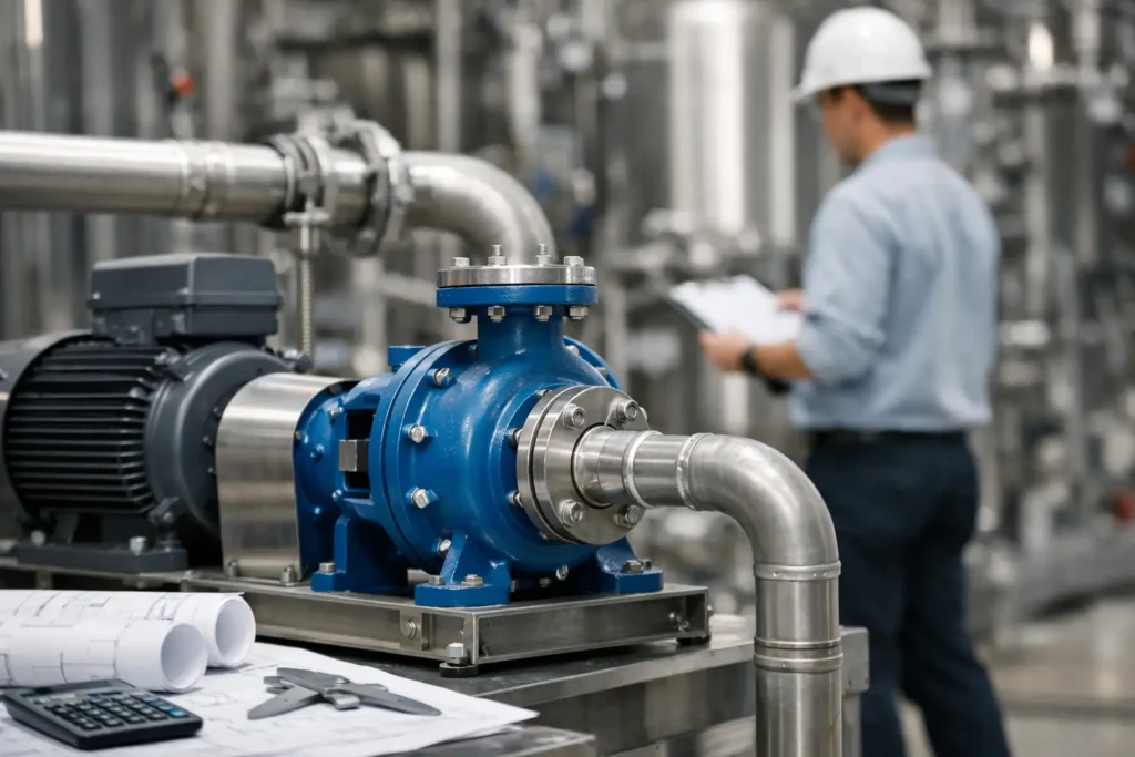 Cómo dimensionar bombas industriales bien