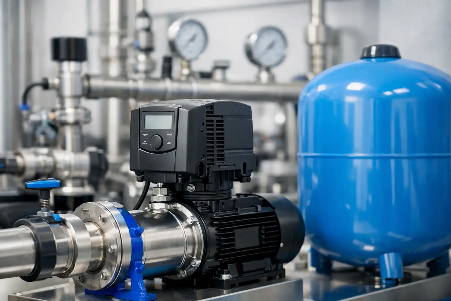 Cómo implementar presión constante con variador