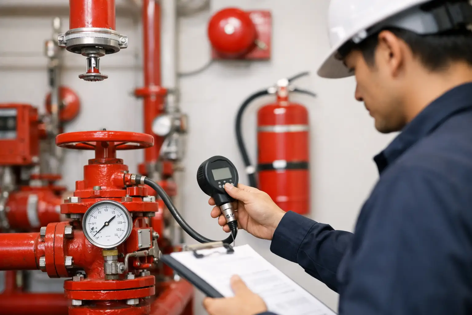 Mantenimiento de sistemas contra incendio
