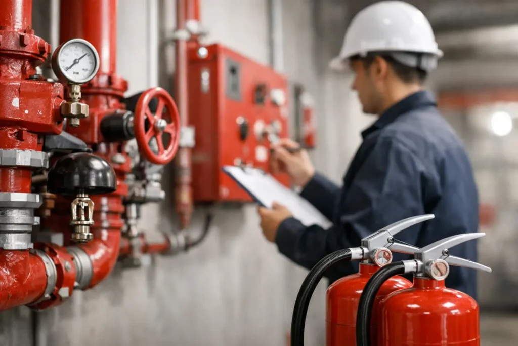 Norma NFPA 25 y mantenimiento contra incendios