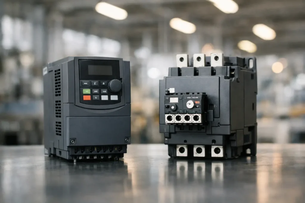 Variador de velocidad vs arrancador: cuál conviene