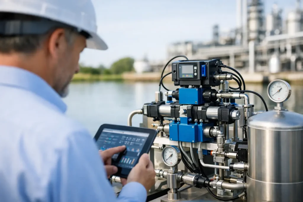 Beneficios del control hidráulico automatizado