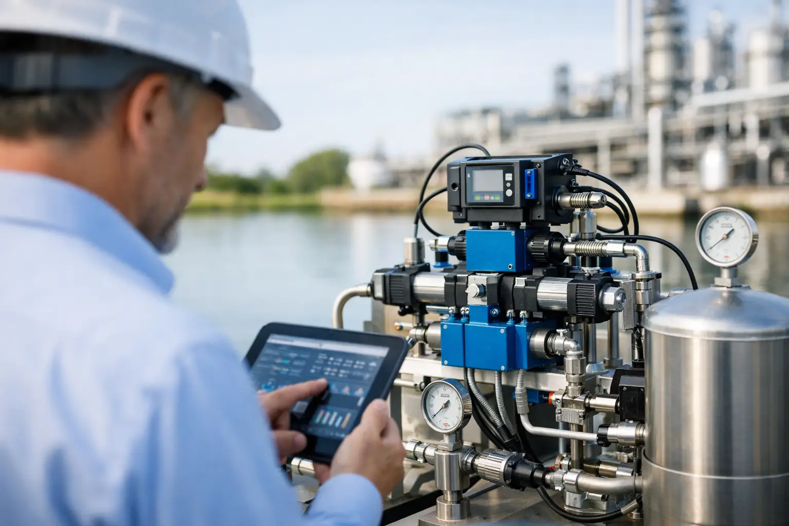 Beneficios del control hidráulico automatizado