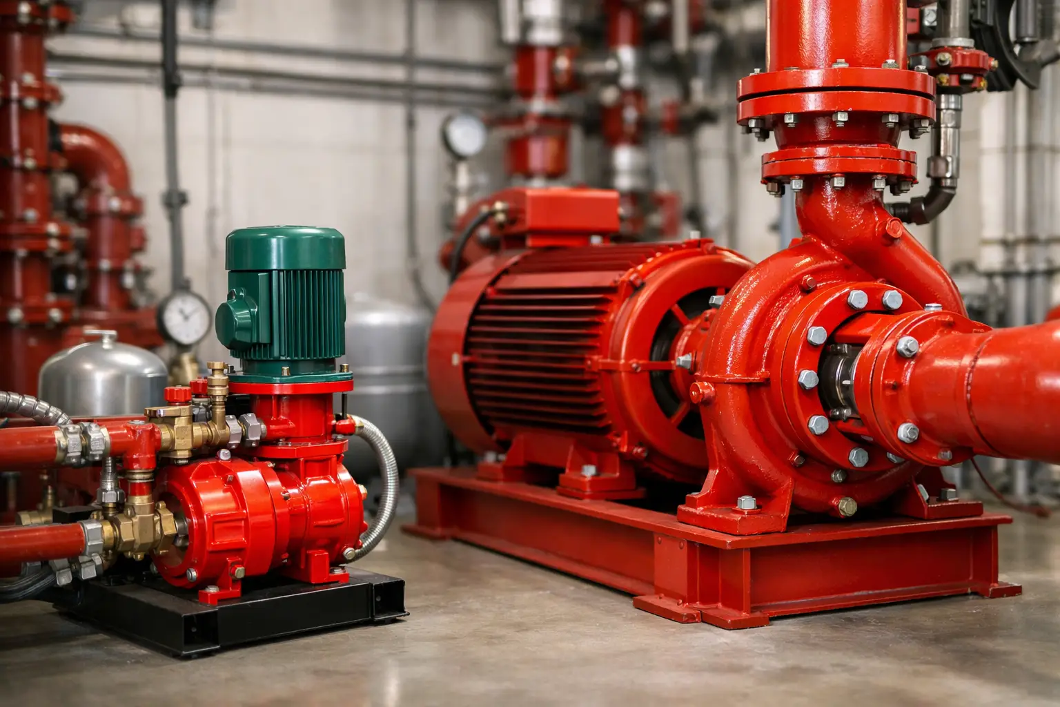 Bomba jockey vs bomba principal: diferencias