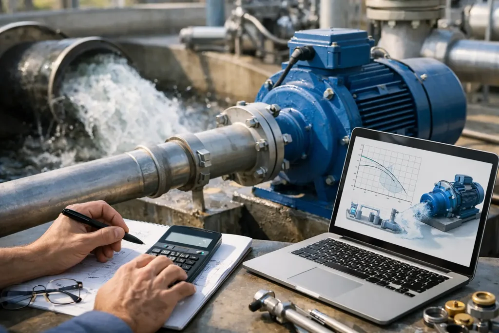 Cómo calcular potencia de bombeo