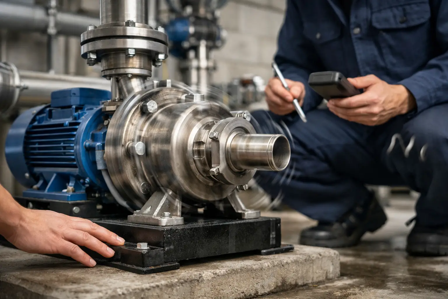 Por qué vibra una motobomba y qué revisar