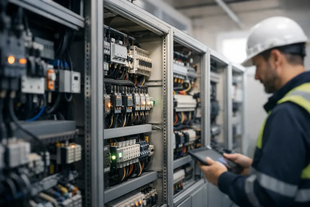 Tableros eléctricos industriales bien especificados